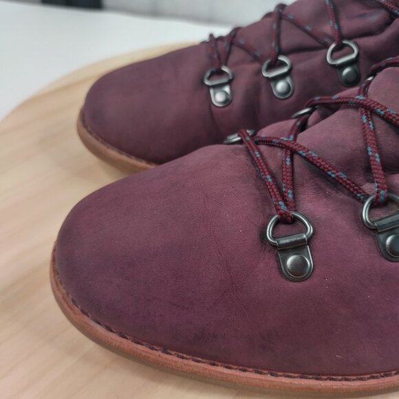 Teva De La Vina Dos Alpine Low Boot Burgundy Waterproof Women US 9.5 - Picture 6 of 16